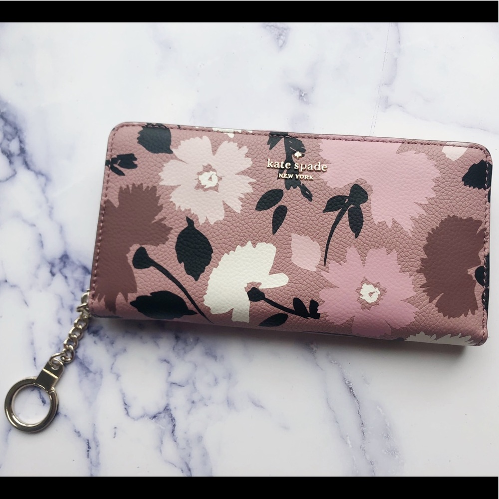 NWT🌸Kate Spade Neda Large Zip-Around Wallet - Picture 4 of 6